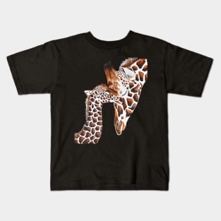 Giraffe Baby Love Kids T-Shirt